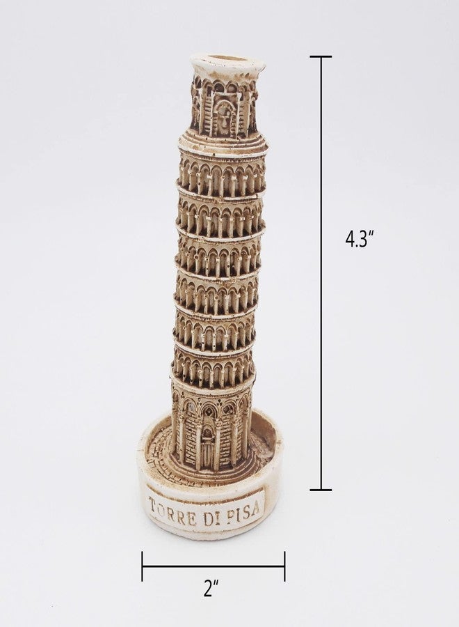 Kocris Casa Leaning Tower of Pisa Fish Tank Decorations Reptile Turtle Lizard Spider Tanks Terrarium Building Construction Décor Ornament Pet - Image 4